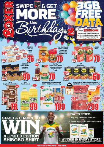 Boxer catalogue  - 09/07/2026 - 22/07/2026.