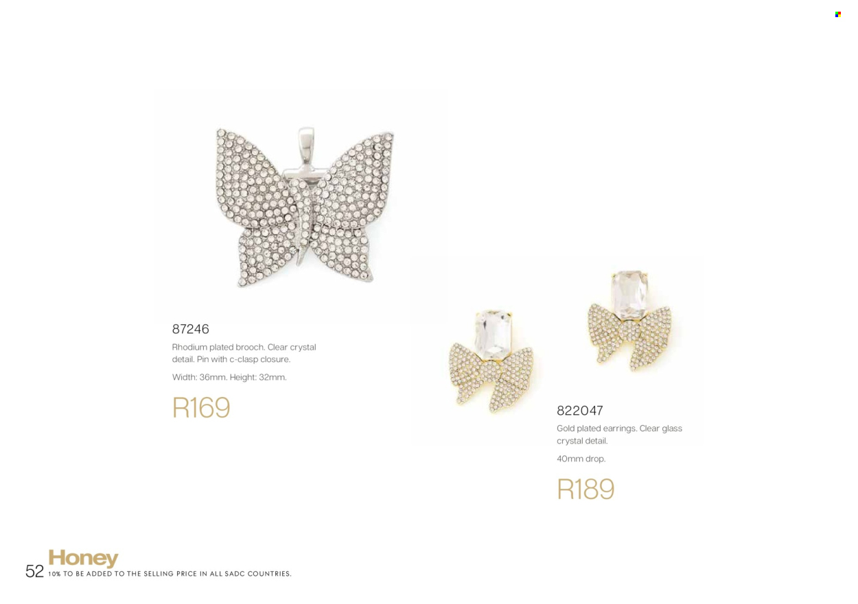 Honey specials. Page 54