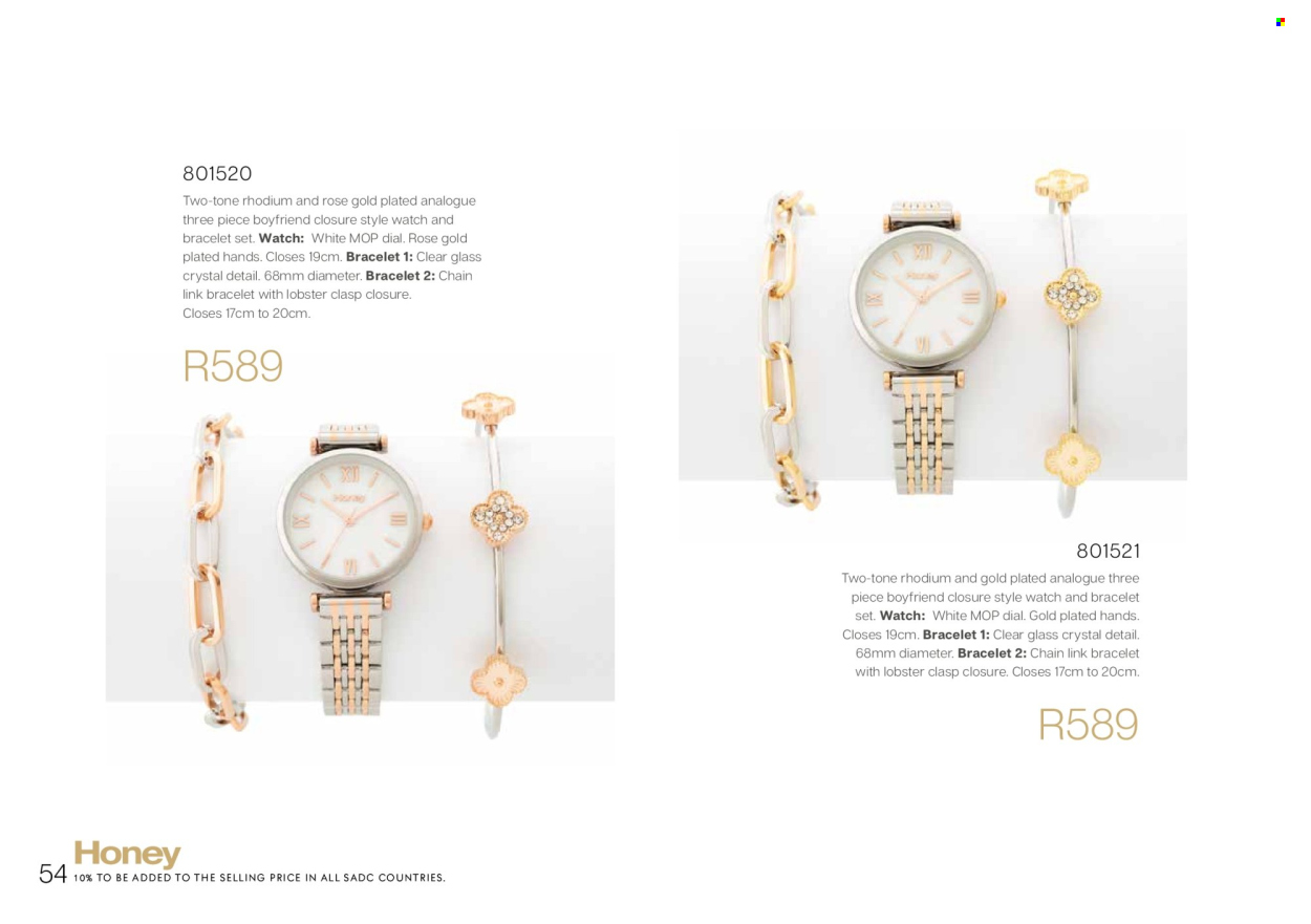 Honey specials. Page 56