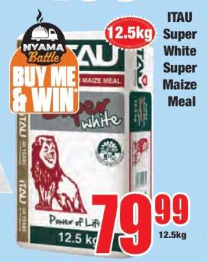 ITAU Super White Super Maize Meal
