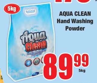 AQUA CLEAN Hand Washing Powder