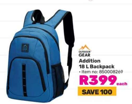Addition 18 L Backpack
