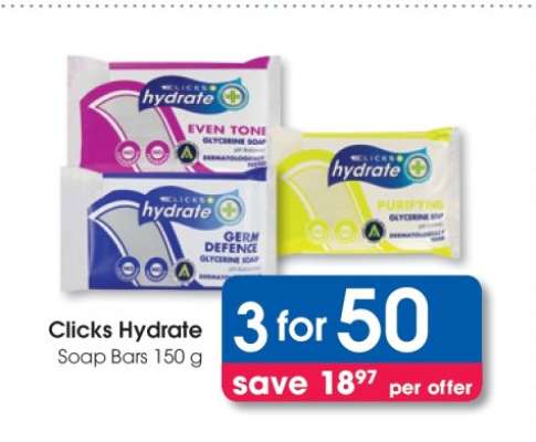 Clicks Hydrate