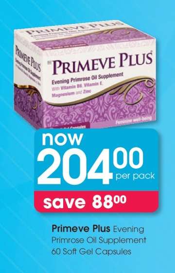 Primeve Plus Evening Primrose Oil Supplement