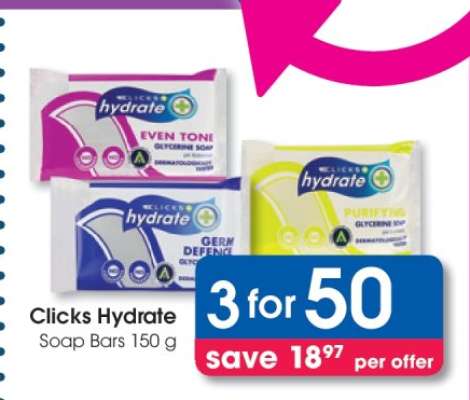 Clicks Hydrate