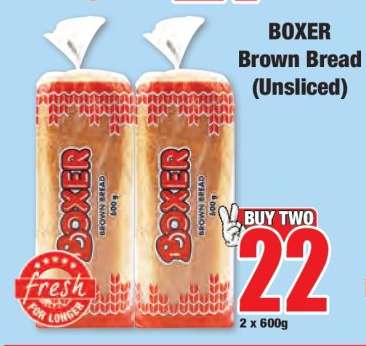 BOXER Brown Bread (Unsliced)