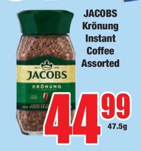 JACOBS Krönung Instant Coffee Assorted