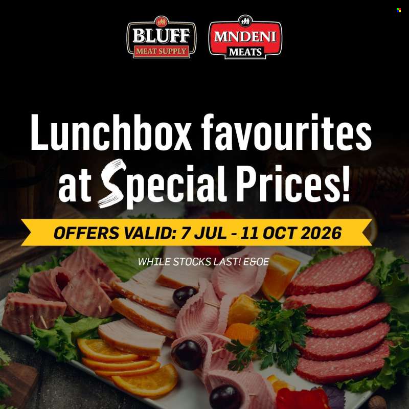 Bluff Meat Supply catalogue  - 07/07/2026 - 11/10/2026.