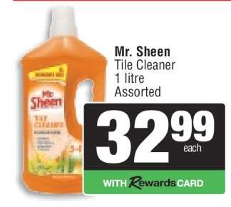 Mr. Sheen Tile Cleaner
