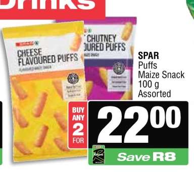 SPAR Puffs Maize Snack