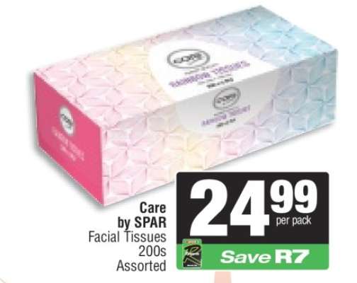Care By SPAR Facial Tissues