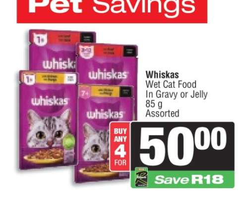 Whiskas Wet Cat Food
