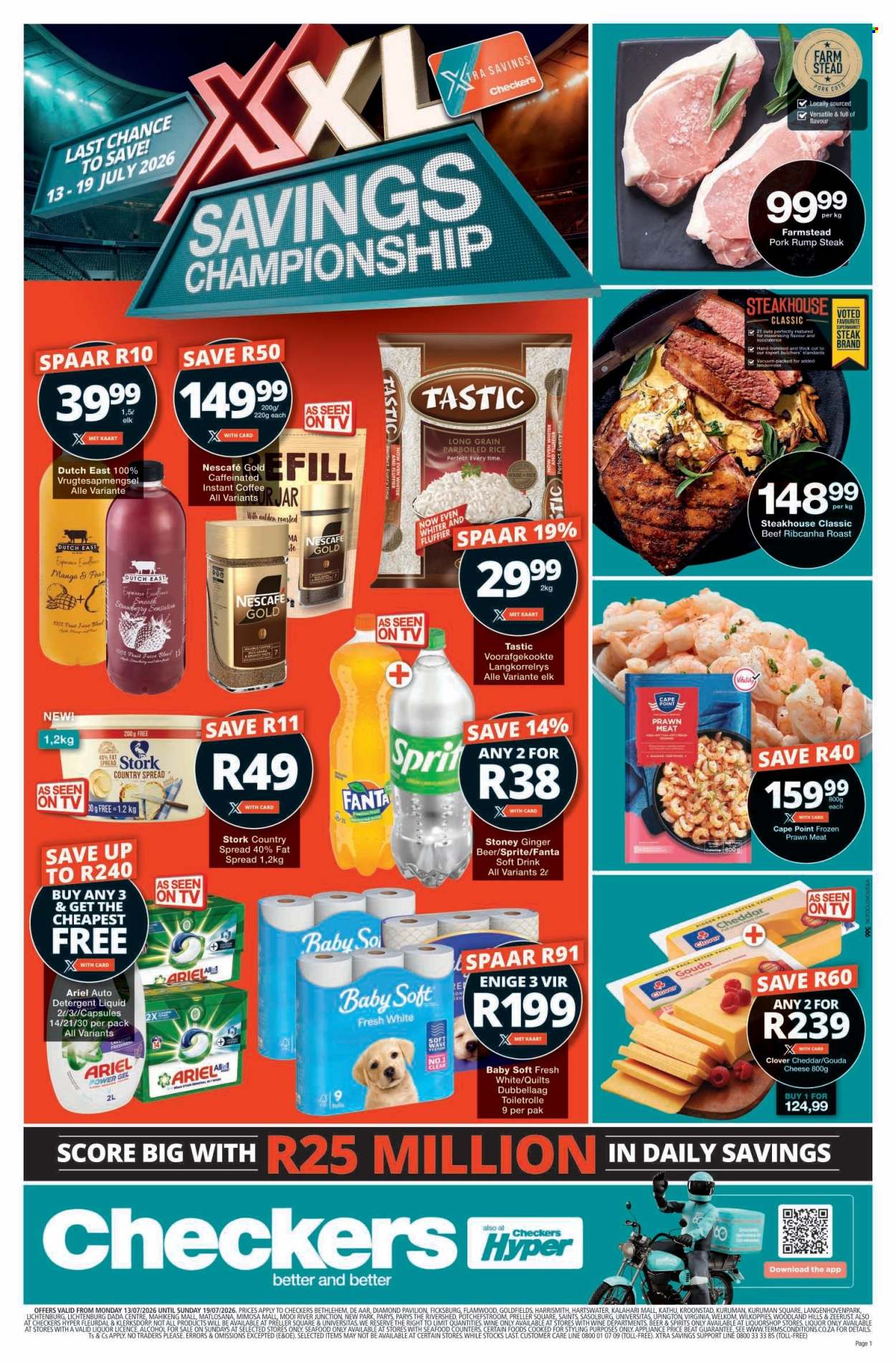 Checkers specials - 13/07/2026 - 19/07/2026. Page 1