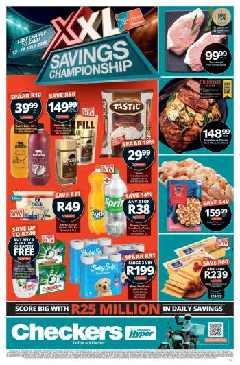 Checkers catalogue  - 13/07/2026 - 19/07/2026.