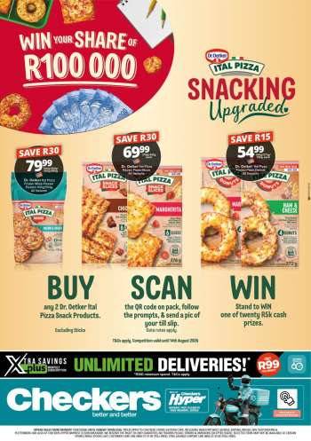 Checkers catalogue  - 13/07/2026 - 09/08/2026.
