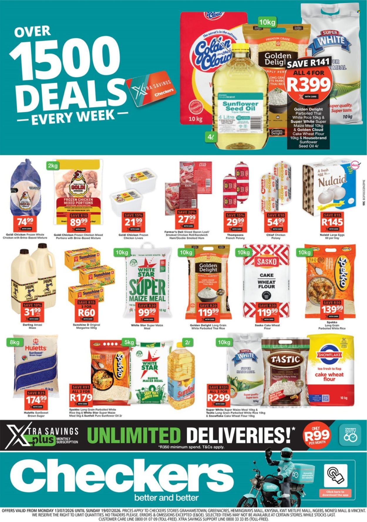 Checkers specials - 13/07/2026 - 19/07/2026. Page 1