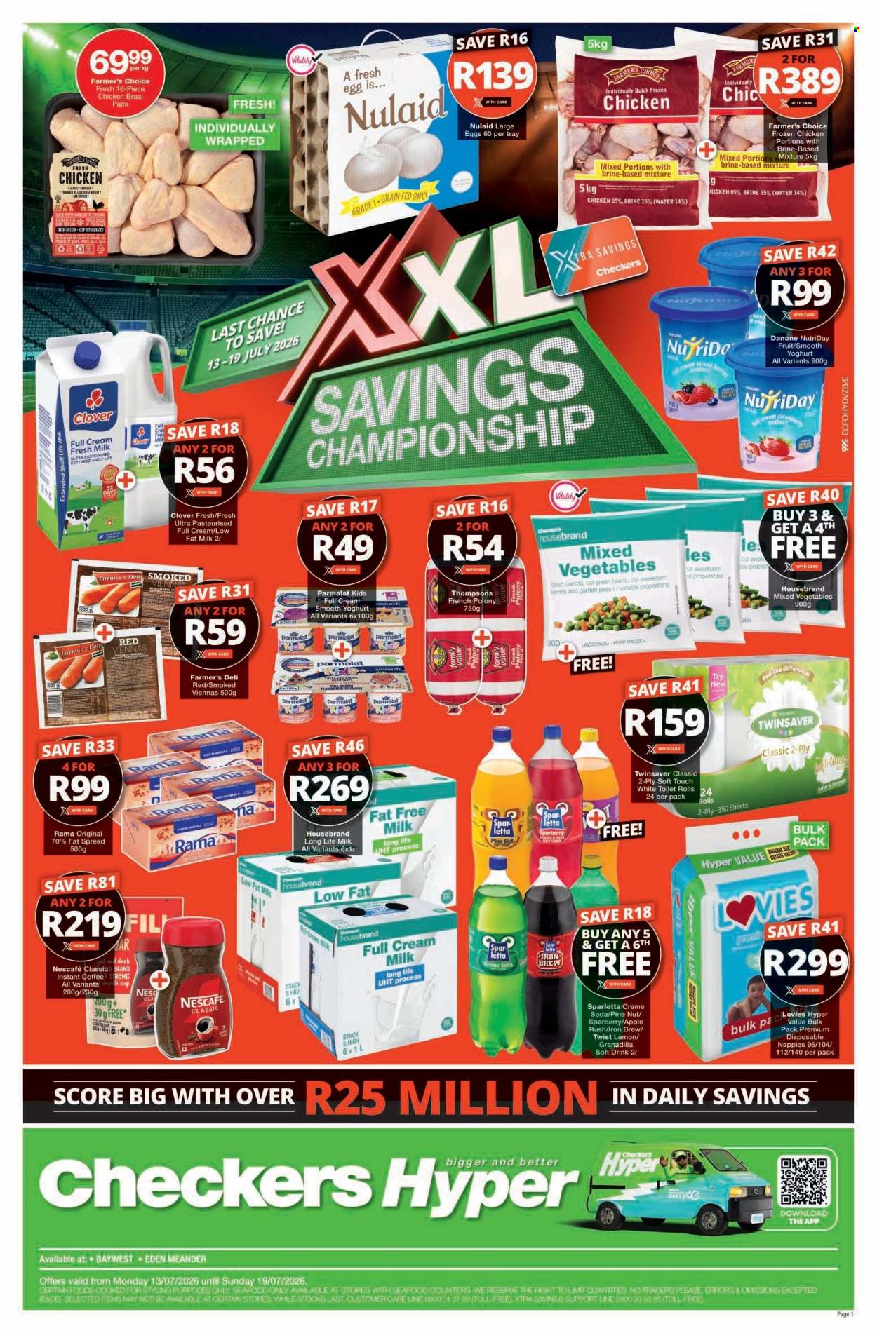 Checkers specials - 13/07/2026 - 19/07/2026. Page 1