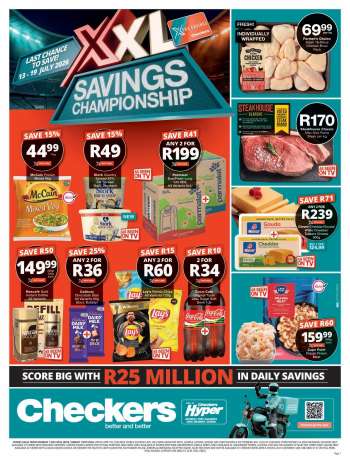 Checkers catalogue  - 13/07/2026 - 19/07/2026.