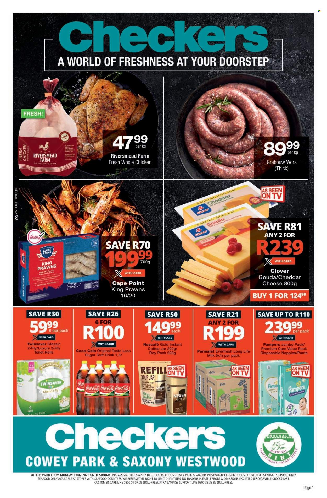 Checkers specials - 13/07/2026 - 19/07/2026. Page 1