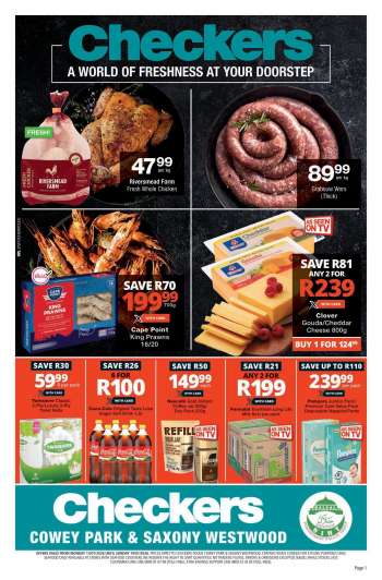 Checkers catalogue  - 13/07/2026 - 19/07/2026.