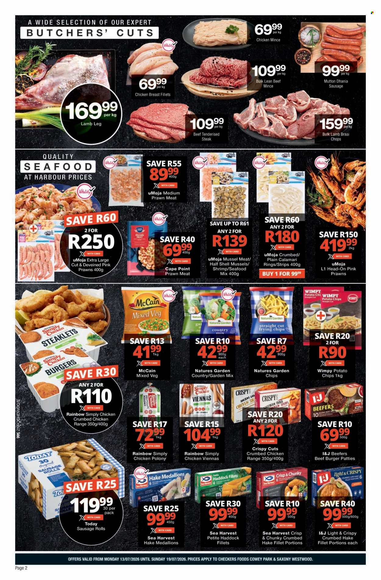 Checkers specials - 13/07/2026 - 19/07/2026. Page 2