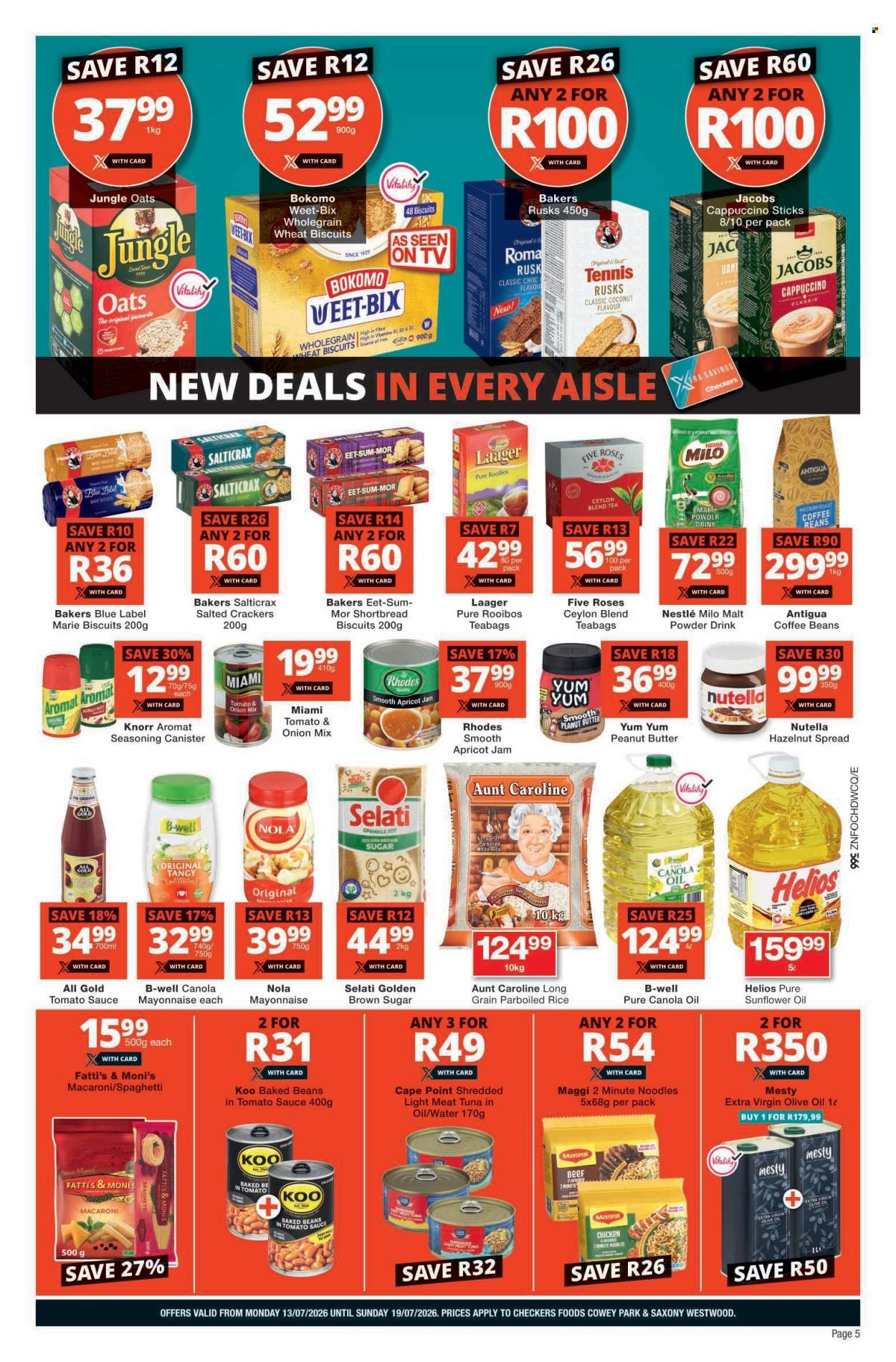 Checkers specials - 13/07/2026 - 19/07/2026. Page 5
