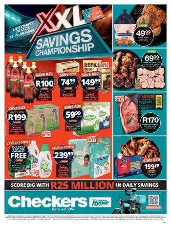 Checkers catalogue  - 13/07/2026 - 19/07/2026.