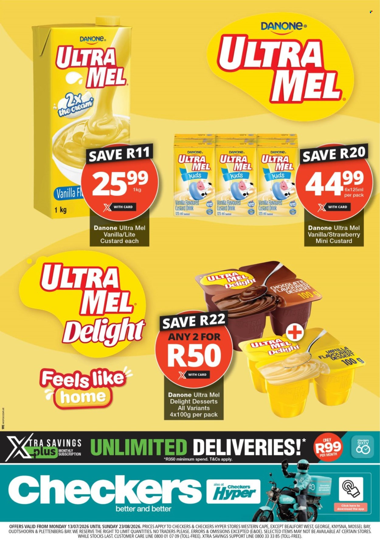 Checkers specials - 13/07/2026 - 23/08/2026. Page 1