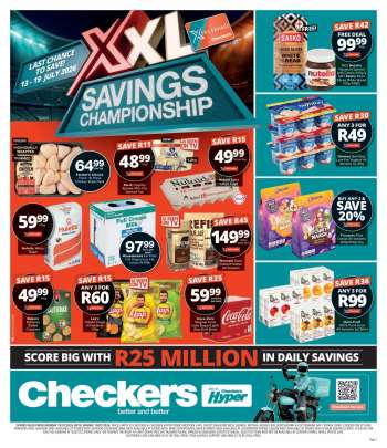 Checkers catalogue  - 13/07/2026 - 19/07/2026.