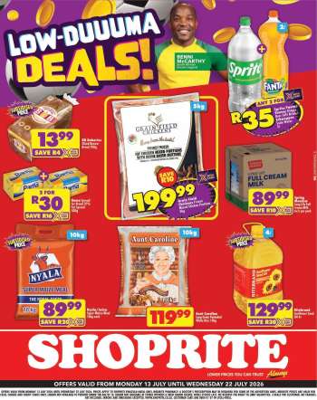 Shoprite catalogue  - 13/07/2026 - 22/07/2026.
