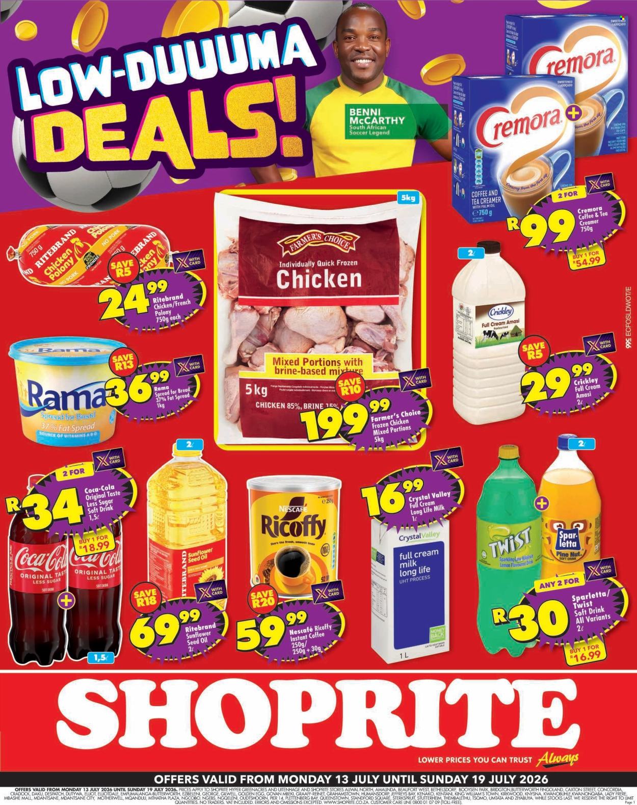 Shoprite specials - 13/07/2026 - 19/07/2026. Page 1