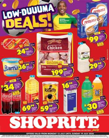 Shoprite catalogue  - 13/07/2026 - 19/07/2026.