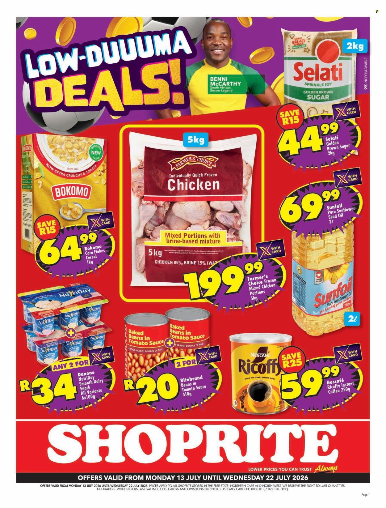 Shoprite specials - 13/07/2026 - 22/07/2026. Page 1