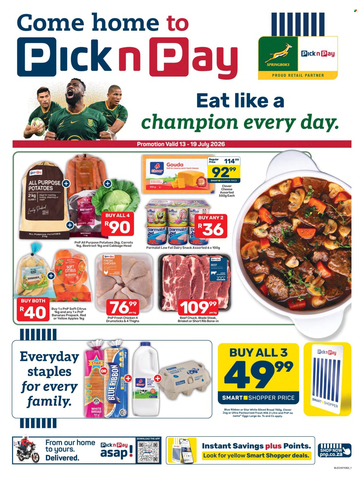 Pick n Pay specials - 13/07/2026 - 19/07/2026. Page 1