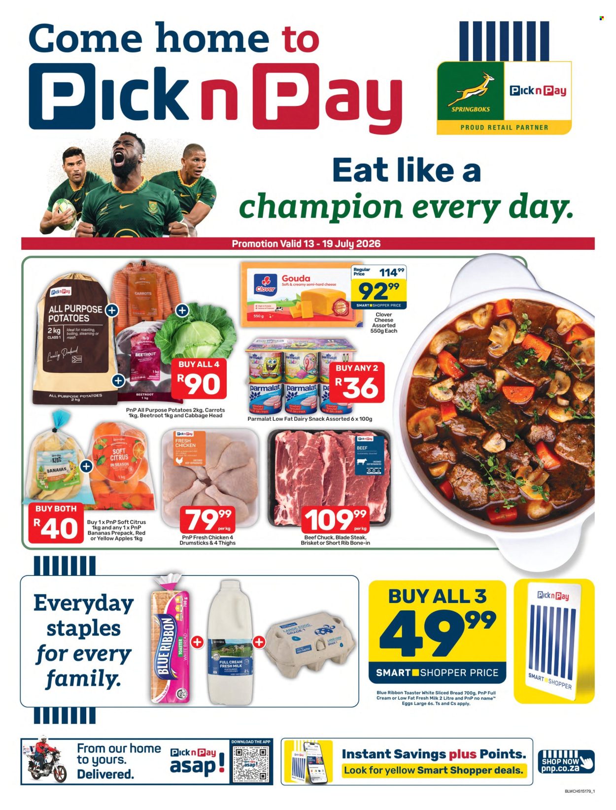Pick n Pay specials - 13/07/2026 - 19/07/2026. Page 1