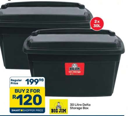 30 Litre Delta Storage Box