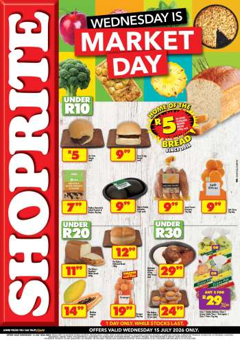 Shoprite catalogue  - 15/07/2026 - 15/07/2026.