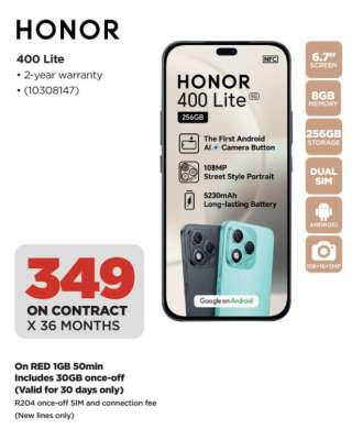 HONOR 400 Lite