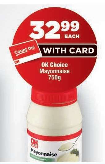 OK Choice Mayonnaise