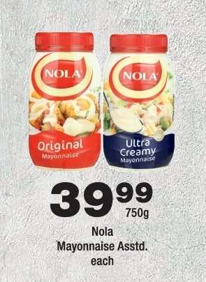 Nola Mayonnaise Asstd.