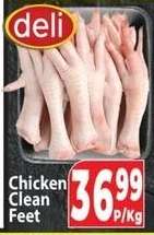 Chicken Clean Feet