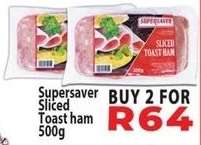 Supersaver Sliced Toast Ham 500g