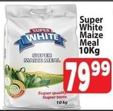 Super White Maize Meal 10kg