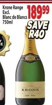Krone Range Excl. Blanc de Blancs 750ml