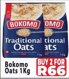Bokomo Oats 1kg