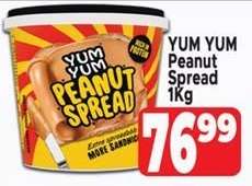 YUM YUM Peanut Spread 1Kg