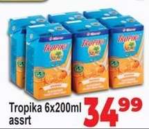 Tropika 6x200ml assrt