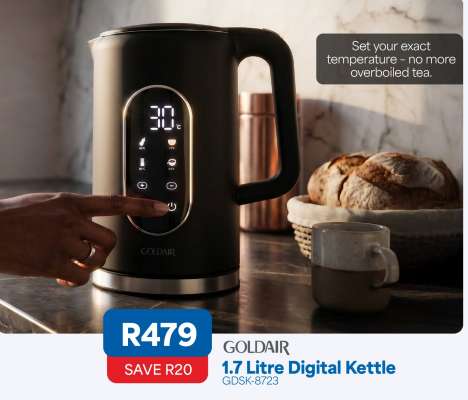 GOLDAIR 1.7 Litre Digital Kettle