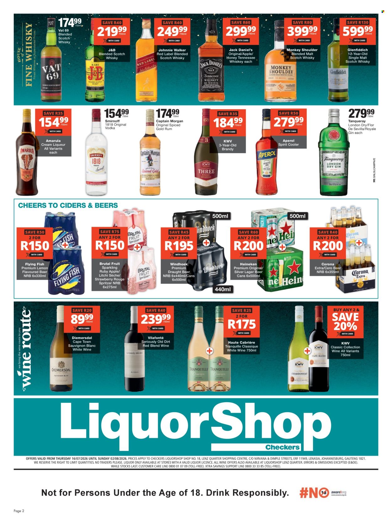 Checkers specials - 16/07/2026 - 02/08/2026. Page 2