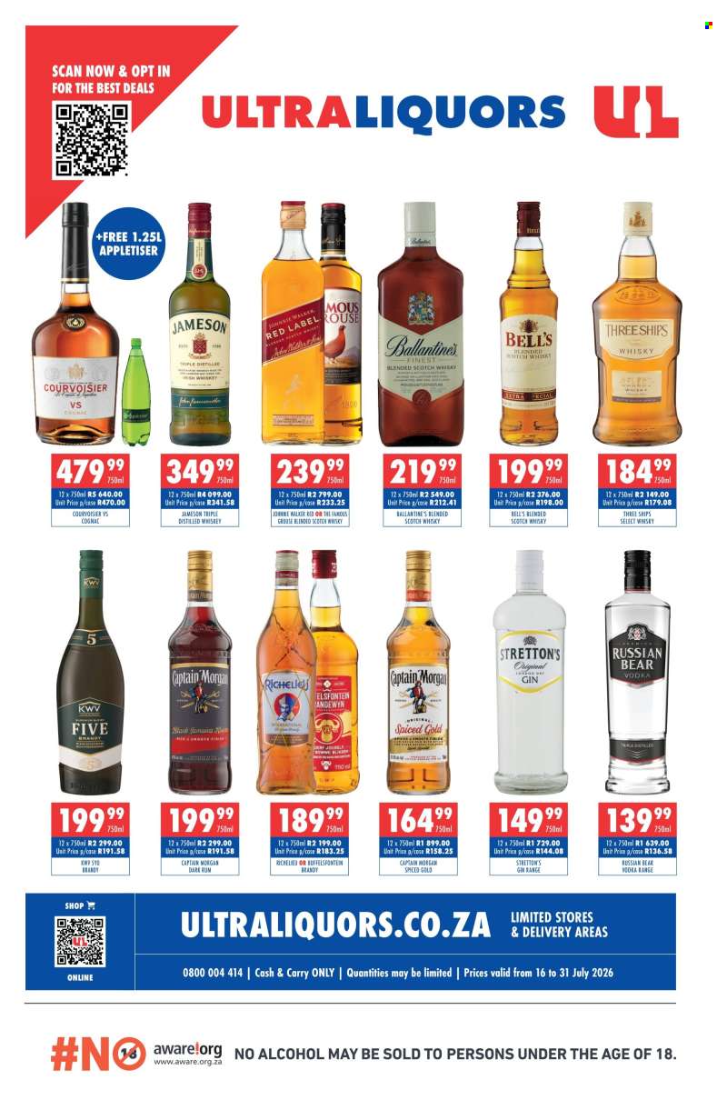 Ultra Liquors catalogue  - 16/07/2026 - 31/07/2026.